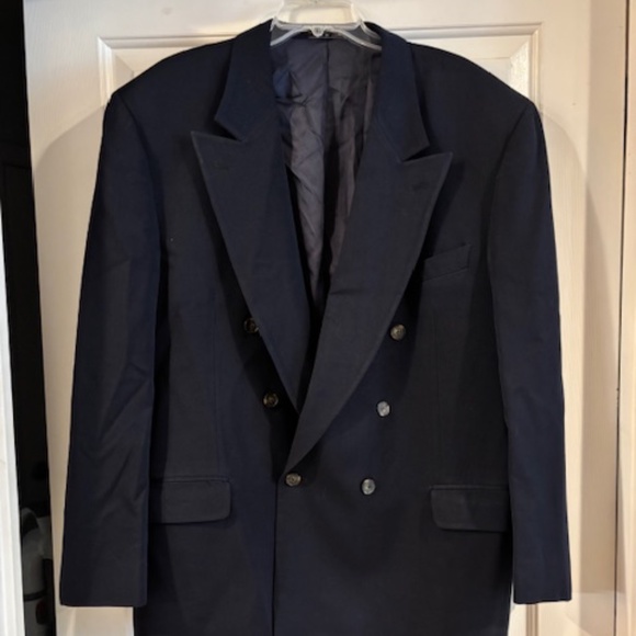Joseph Abboud for Nordstrom Mens double breasted cuffed Suit- Excellent cond. - Picture 1 of 9